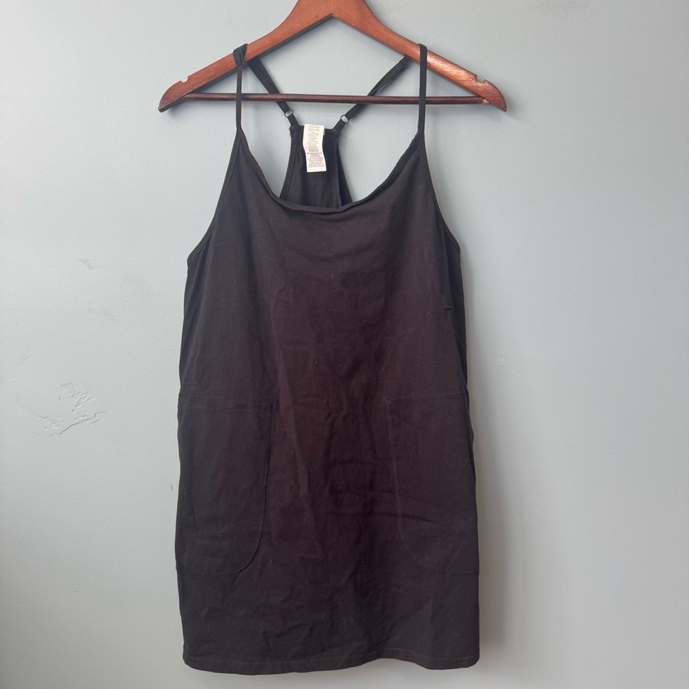 JoyLab Spaghetti Strap Active Dress with Shorts in Black. NWT. Size Small - Picture 9 of 9